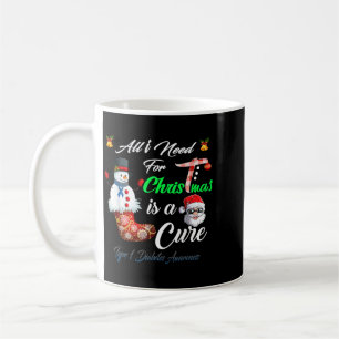 Mug Besoin De Noël Est Un Remède Diabète De Type 1