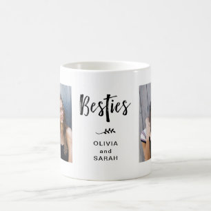 Mug Besoins Best Friends Deux photos et Texte Modern