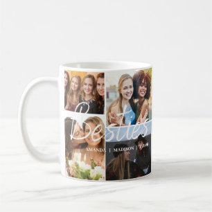 Mug Besoins   Meilleurs amis Noms personnalisés Photo