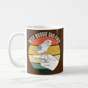 Mug Best Budgie Papa Jamais Parakeet Parrot Oiseau Pou