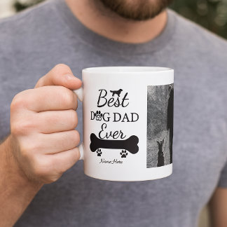 Mug Best Dog Dad Ever Personalized Photo