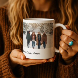 Mug Best Friends Forever Custom Photo Personalized Cof