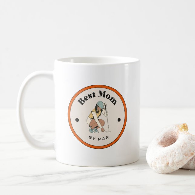 Mug - Best Mom by Par  (With Donut)
