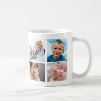 Mug Best Mom Ever 4 Photo Collage Personnaliser Photos