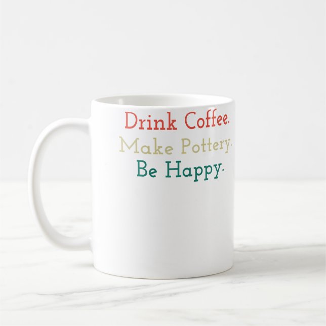 Mug Best Pottery Art For Women Men Pottery Artist Pott (Gauche)