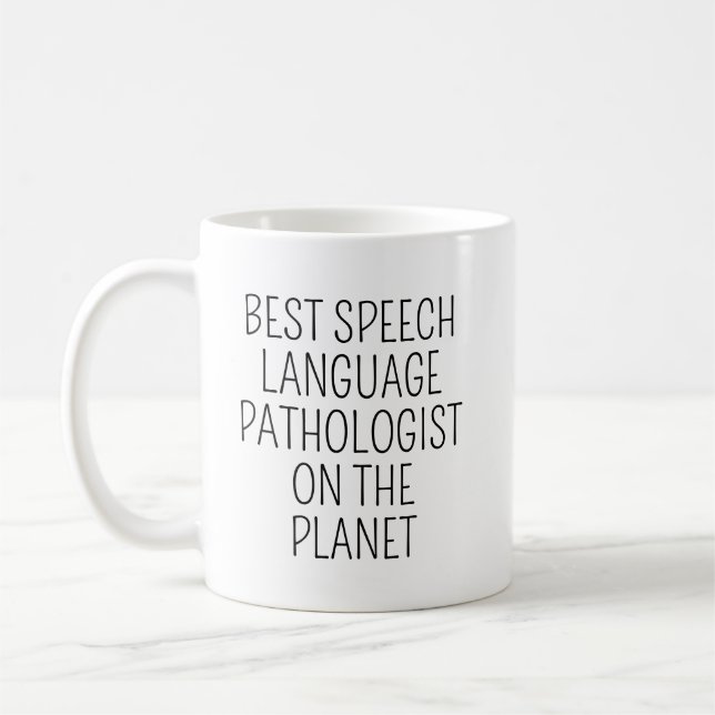 Mug Best Speech Language Pathologist/Speech Therapist  (Gauche)