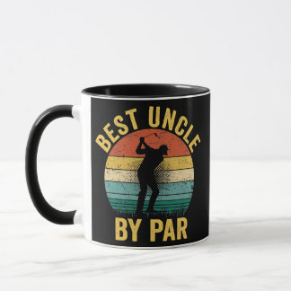 Mug Best Uncle By Par Par Fête des pères Cadeau Golf L