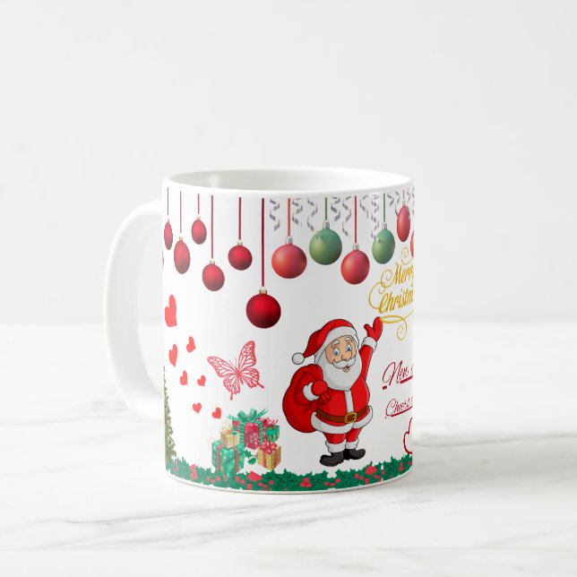 Mug Best Wishes New Year Cup (Devant gauche)