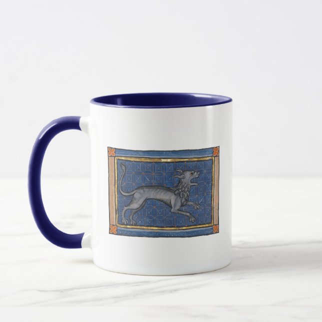 Mug Bestiaire médiéval Hyena c. 1270 (Gauche)