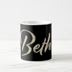 Mug Beth white gold