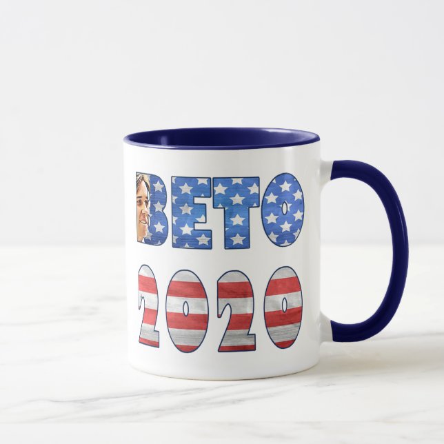 Mug Beto O'Rourke pour l'élection présidentielle de 20 (Droite)