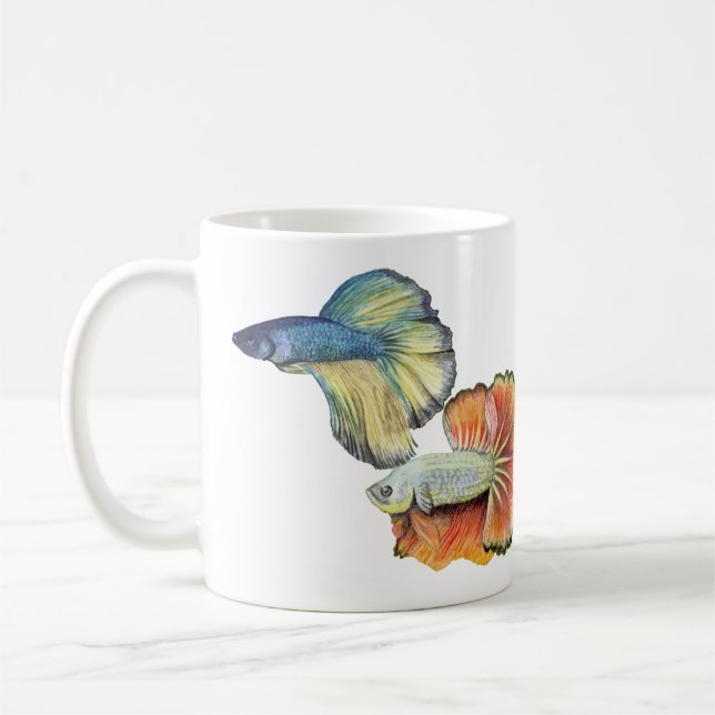 Mug Betta fish (Gauche)