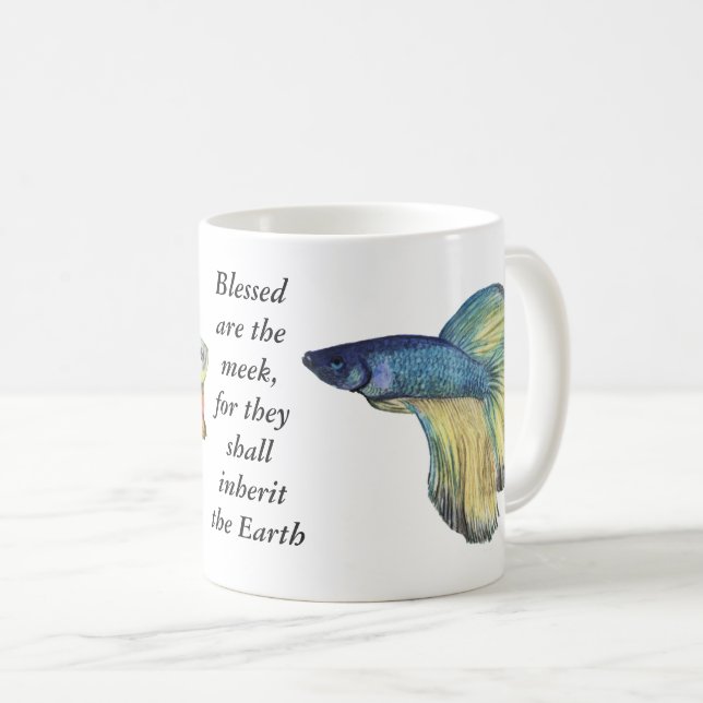 Mug Betta fish (Devant droit)