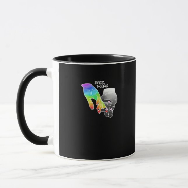 Mug Better Together Minimal Design  (Gauche)