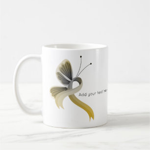 Mug Beurre à ruban pour la sensibilisation à l'or et à
