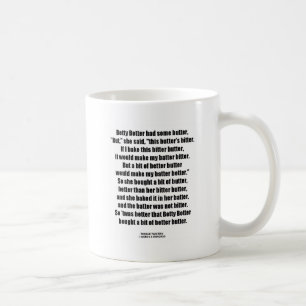 Mug Beurre amer de Betty Botter meilleur (tornade de