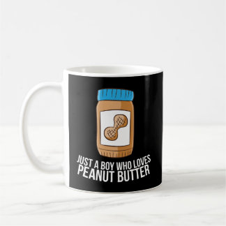 Mug Beurre D'Arachide Jar Juste Un Garçon Qui Aime L'A