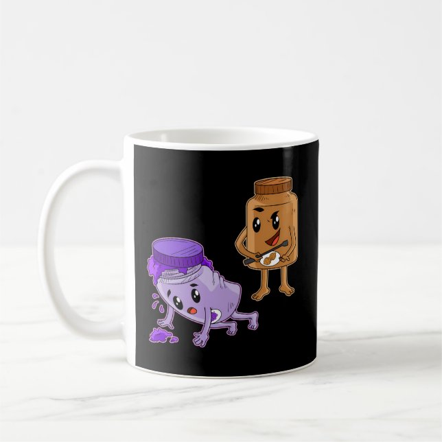 Mug Beurre d'arachide - Jelée de beurre d'arachide (Gauche)