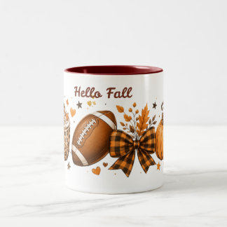 Mug bi-ton Hello automne