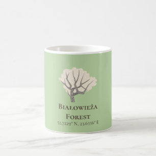 Mug Białowieża Forêt Latitude & Longitude