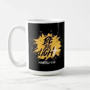 Mug Bible chrétienne Verse Be The Light Matthieu 5:14