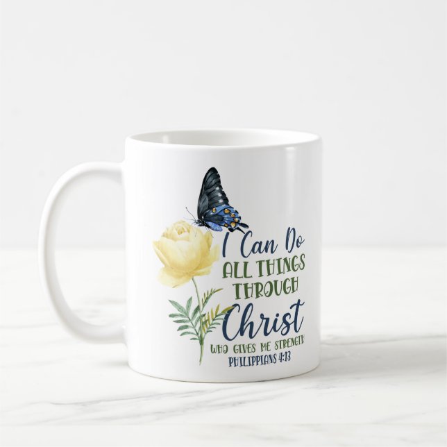 Mug Bible I Can Do All The Things Through Christ (Gauche)