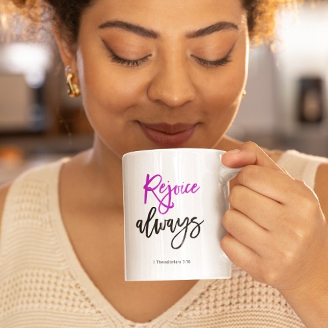 Mug Bible verset Réjouissez toujours (Créateur téléchargé)