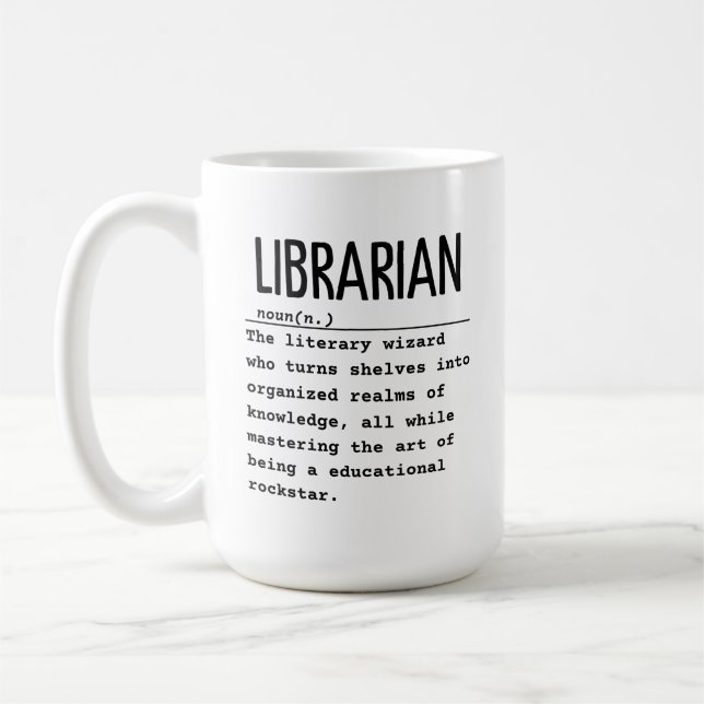 Mug Bibliothécaire (Gauche)