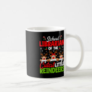 Mug Bibliothécaire De La Cutest Reindeers Christmas Sc