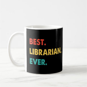 Mug Bibliothécaire Profession Rétro Meilleur bibliothé
