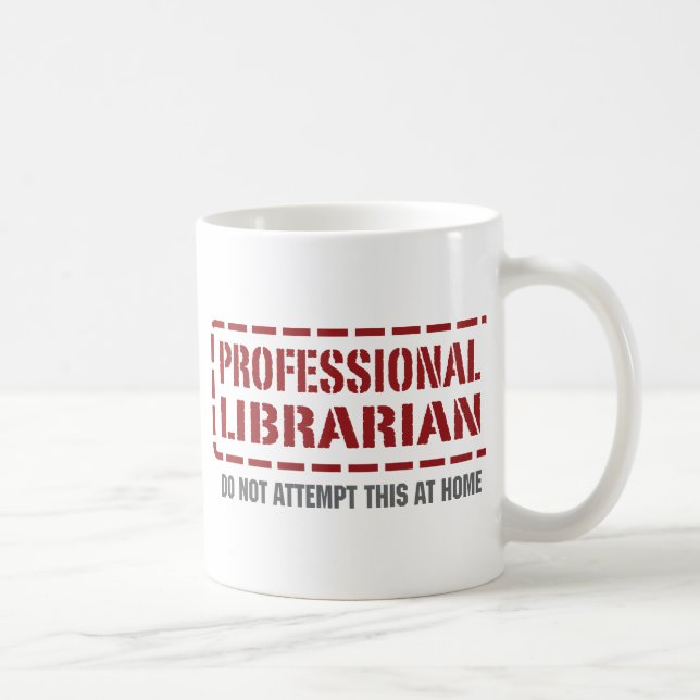 Mug Bibliothécaire professionnel (Droite)