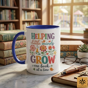 Mug Bibliothécaire Scolaire Personnalisé   École Heure