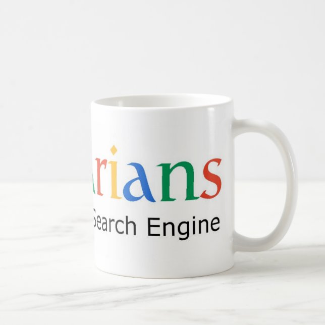 Mug Bibliothécaires le moteur de recherche original (Droite)