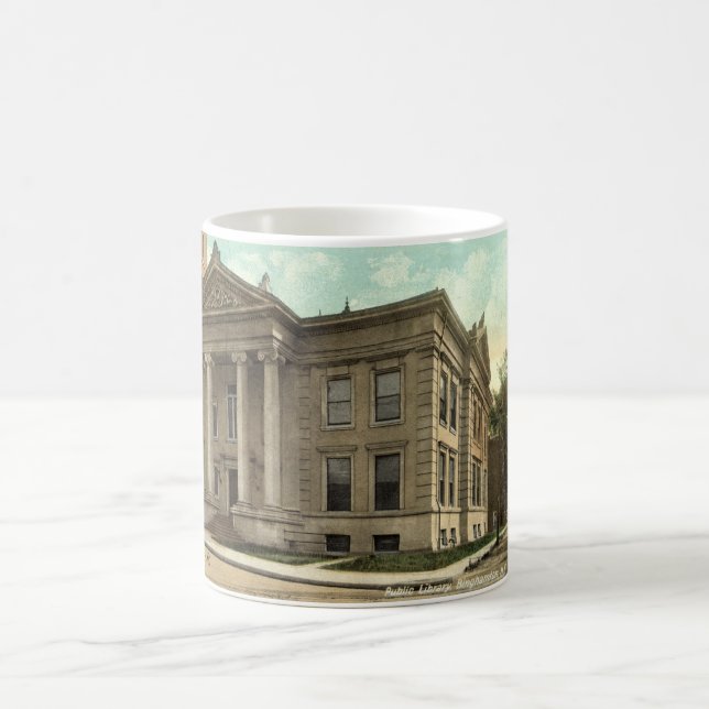 Mug Bibliothèque, cru 1909 de Binghamton NY (Centre)