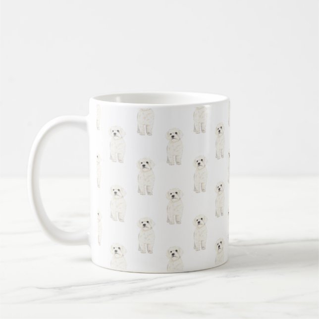 Mug Bichon Bolognese Coton De Tulear Havanais maltais (Gauche)