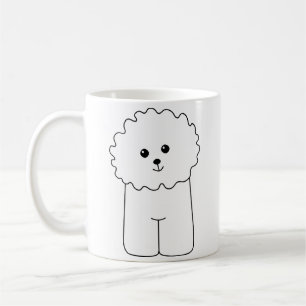 Mug Bichon Frise, chien mignon