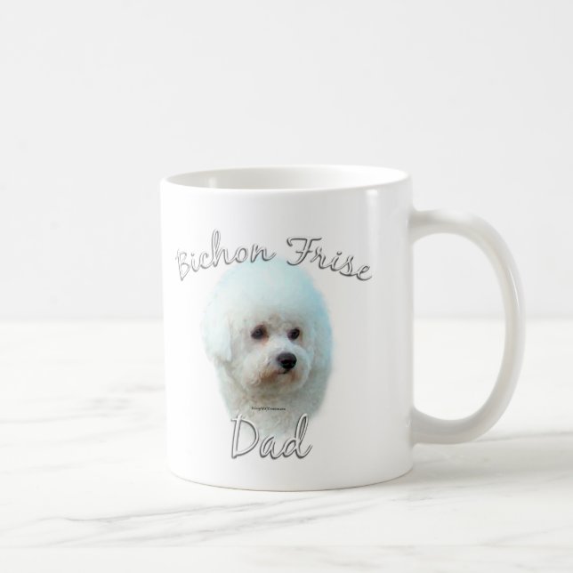 Mug Bichon Frise Papa 2 (Droite)