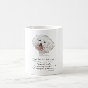Mug Bichon Frise Pont de l'Arc-en-Ciel