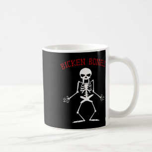 Mug Bicken Bones Skeleton Halloween Funny Bones Love W