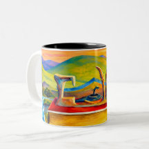Mug bicolore