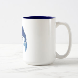 Mug bicolore de 15 onces