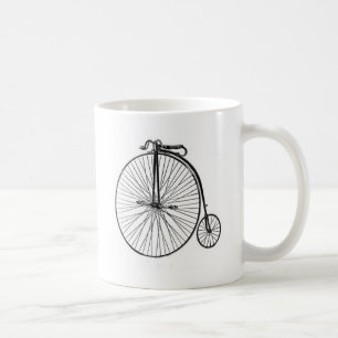 Mug Bicyclette antique de quart de penny de penny