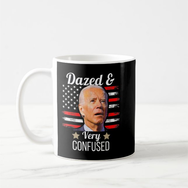 Mug Biden Rasé Et Très Confondu Tiedye Anti Joe Bide (Gauche)