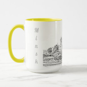Mug Biélorussie Б е л р а у с  de Minsk  de  Architect