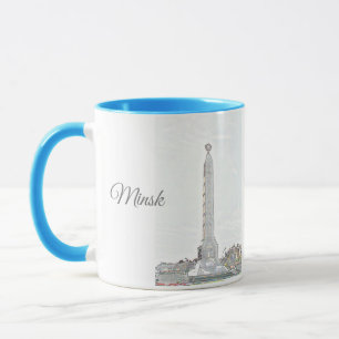 Mug Biélorussie Б е л р а у с  de Minsk  de  Architect