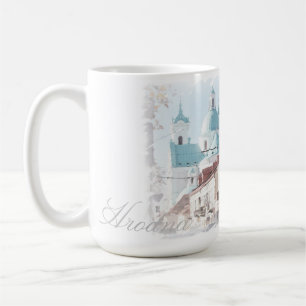 Mug Biélorussie Hrodna Grodno Architecture Peinture Ta