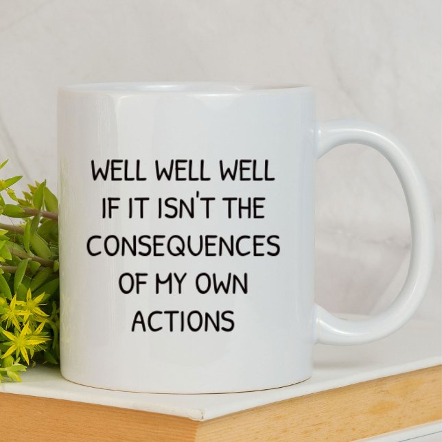 Mug Bien Bien Bien Amusant | Sarcastique (Créateur téléchargé)