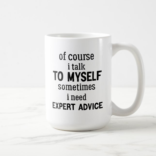 Mug bien sûr, je me parle parfois j'ai besoin d'un exp (Droite)
