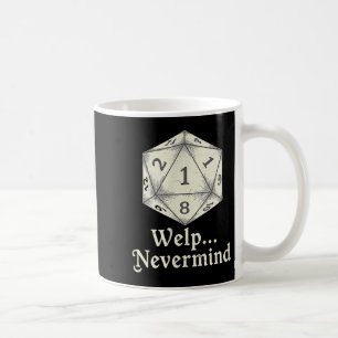 Mug Bien Tant pis D20 Jeu de société Jdr 