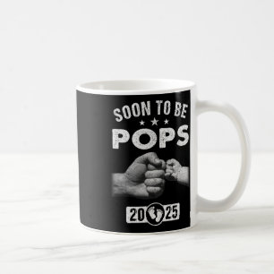 Mug Bientôt Être Pops Est 2025 Fête des pères Première